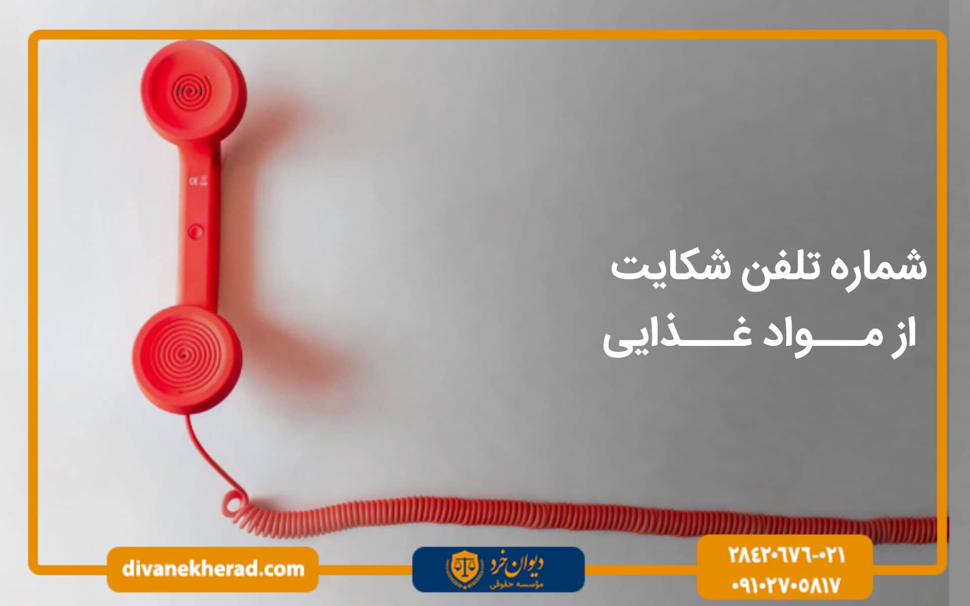 شماره تلفن شکایت از مواد غذایی تقلبی