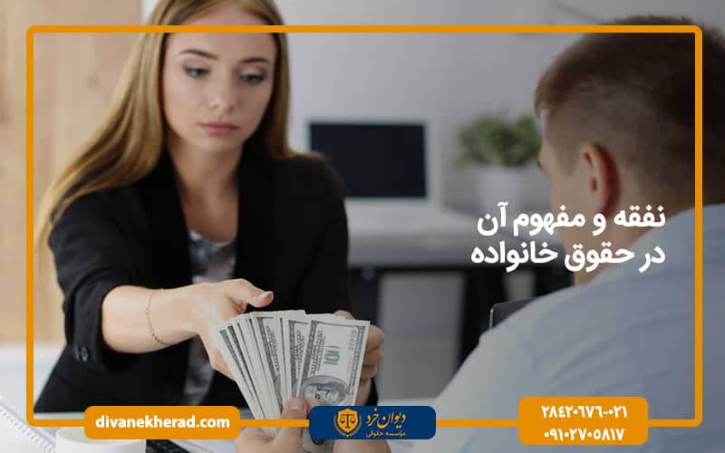 نفقه و مفهوم آن در حقوق خانواده